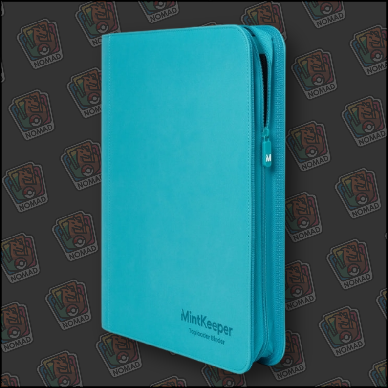 MintKeeper: Premium Zip Toploader Binder - 9 Pocket