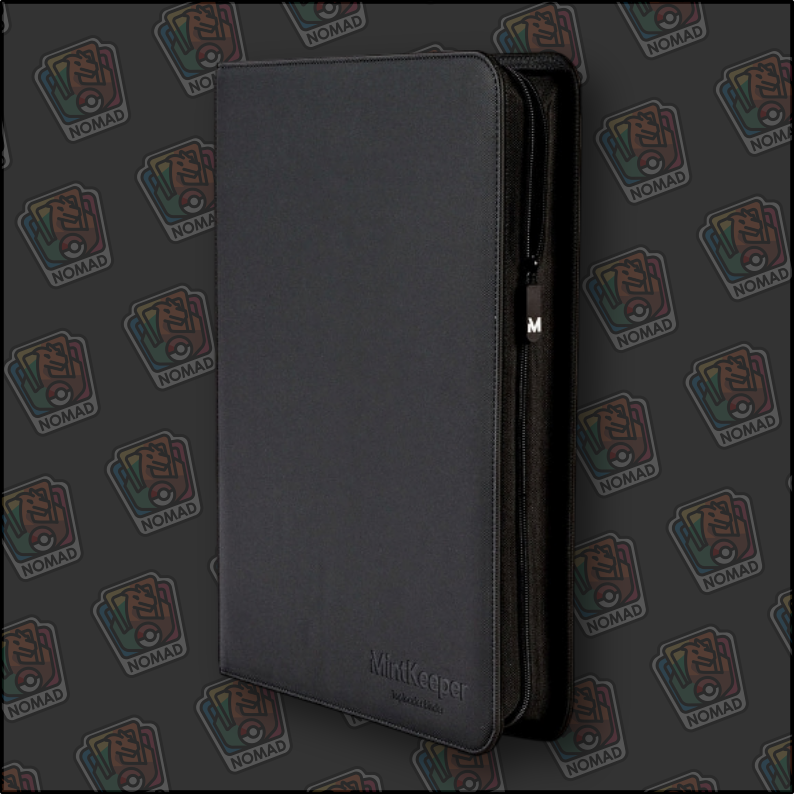 MintKeeper: Premium Zip Toploader Binder - 9 Pocket