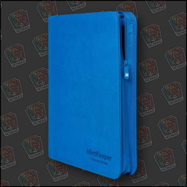 MintKeeper: Premium Zip Toploader Binder - 9 Pocket