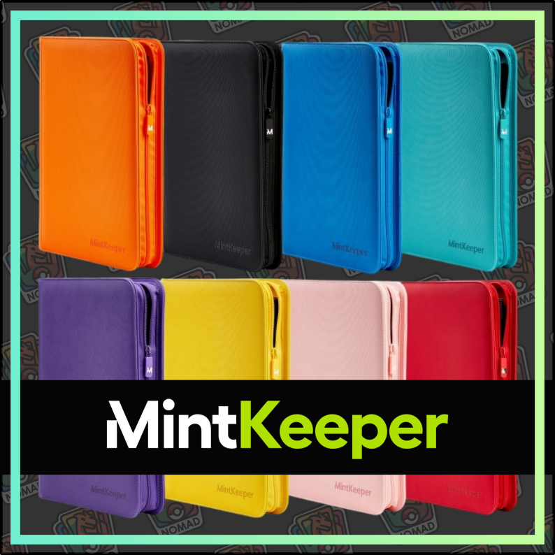MintKeeper: Premium Zip Binder - 9 Pocket