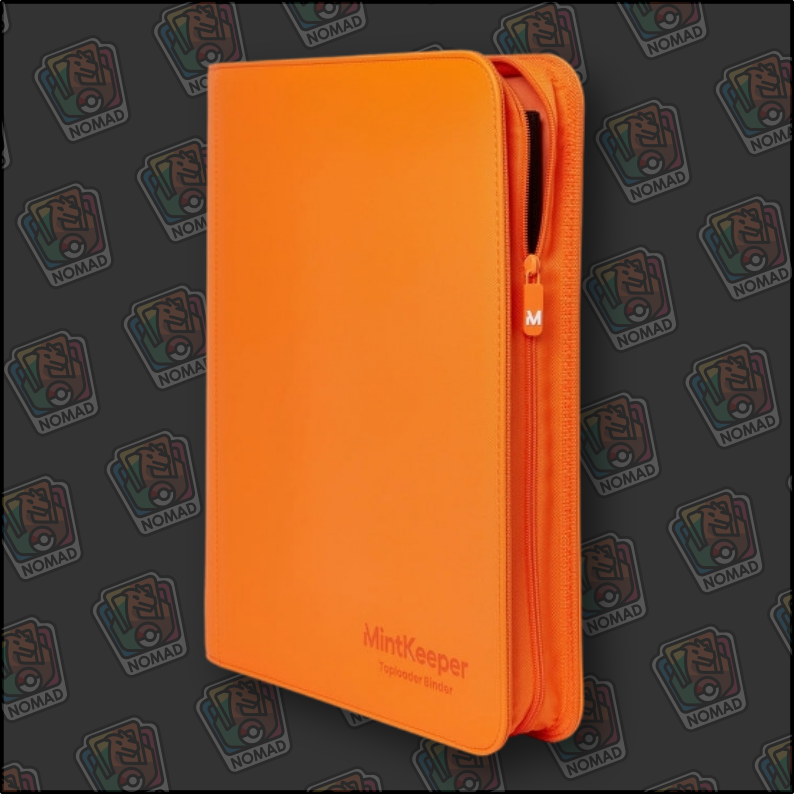 MintKeeper: Premium Zip Toploader Binder - 9 Pocket