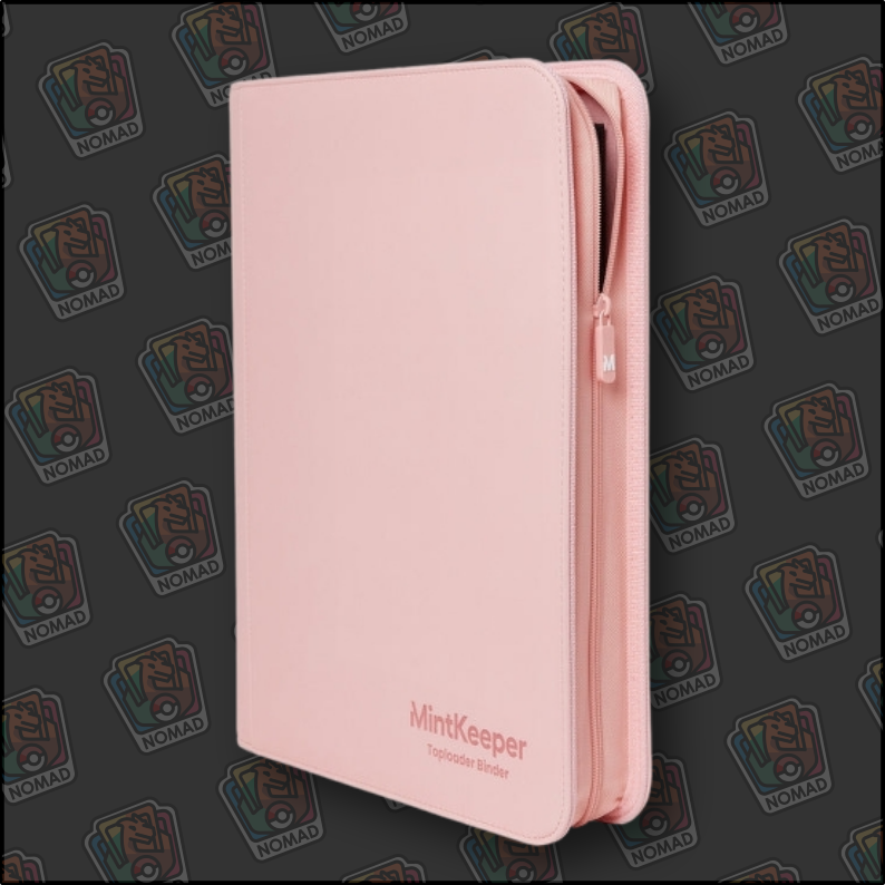MintKeeper: Premium Zip Toploader Binder - 9 Pocket