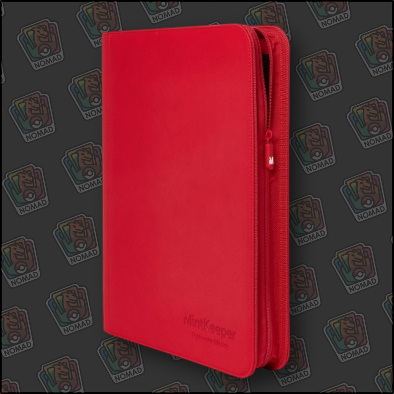 MintKeeper: Premium Zip Toploader Binder - 9 Pocket