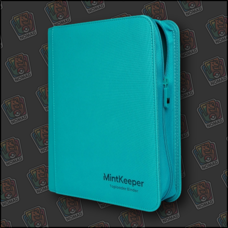 MintKeeper: Premium Zip Toploader Binder - 4 Pocket