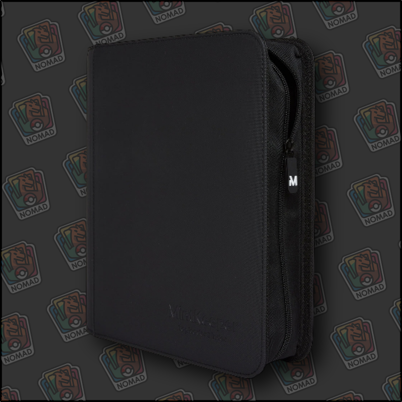 MintKeeper: Premium Zip Toploader Binder - 4 Pocket