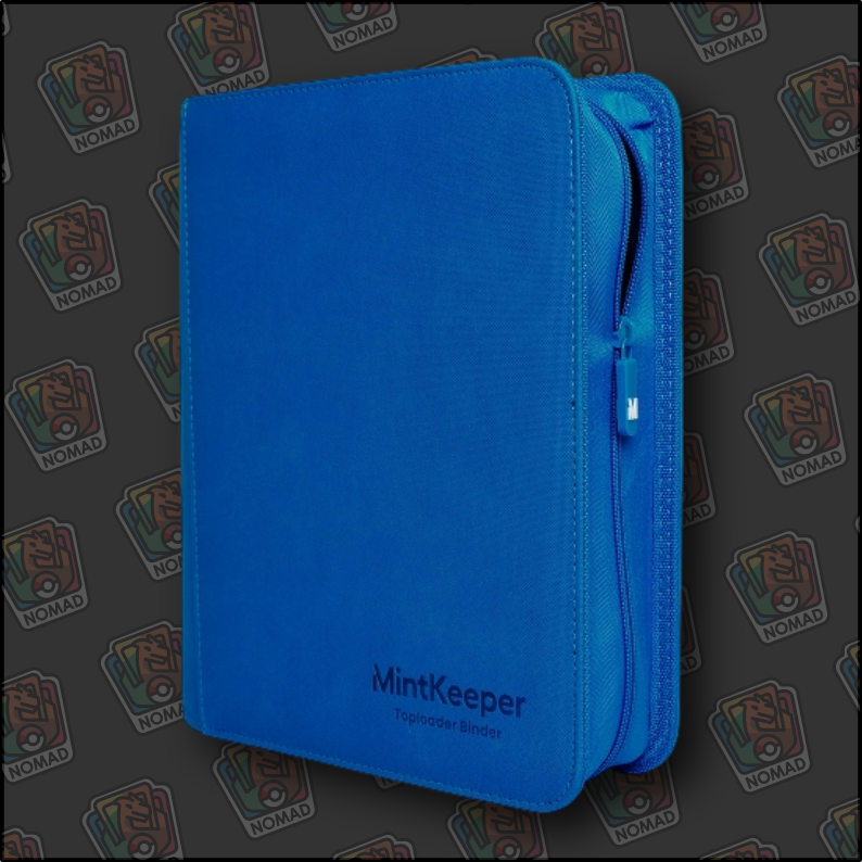 MintKeeper: Premium Zip Toploader Binder - 4 Pocket