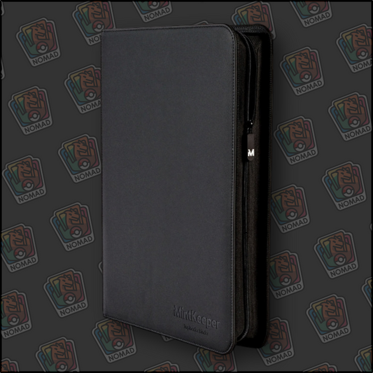 MintKeeper: Premium Zip Toploader Binder - 9 Pocket