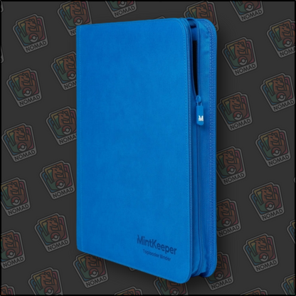MintKeeper: Premium Zip Toploader Binder - 9 Pocket
