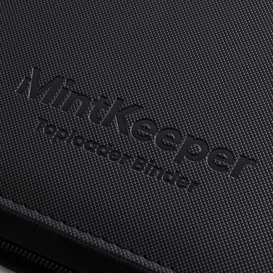 MintKeeper: Premium Zip Toploader Binder - 4 Pocket