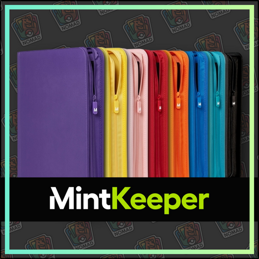 MintKeeper: Premium Zip Toploader Binder - 9 Pocket