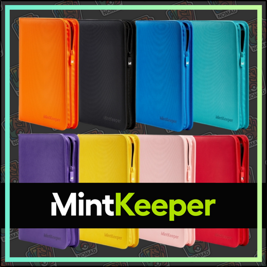 MintKeeper: Premium Zip Binder - 9 Pocket