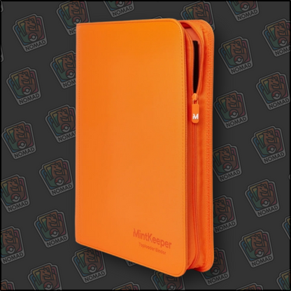 MintKeeper: Premium Zip Toploader Binder - 9 Pocket