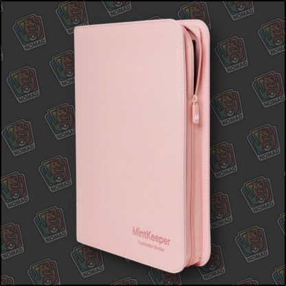 MintKeeper: Premium Zip Toploader Binder - 9 Pocket