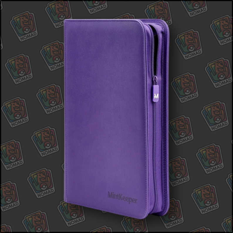 MintKeeper: Premium Zip Binder - 9 Pocket