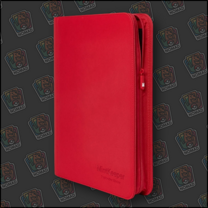 MintKeeper: Premium Zip Toploader Binder - 9 Pocket
