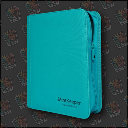 MintKeeper: Premium Zip Toploader Binder - 4 Pocket