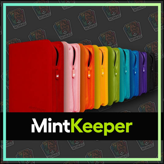 MintKeeper: Premium Zip Toploader Binder - 4 Pocket