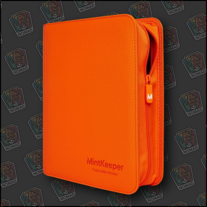 MintKeeper: Premium Zip Toploader Binder - 4 Pocket