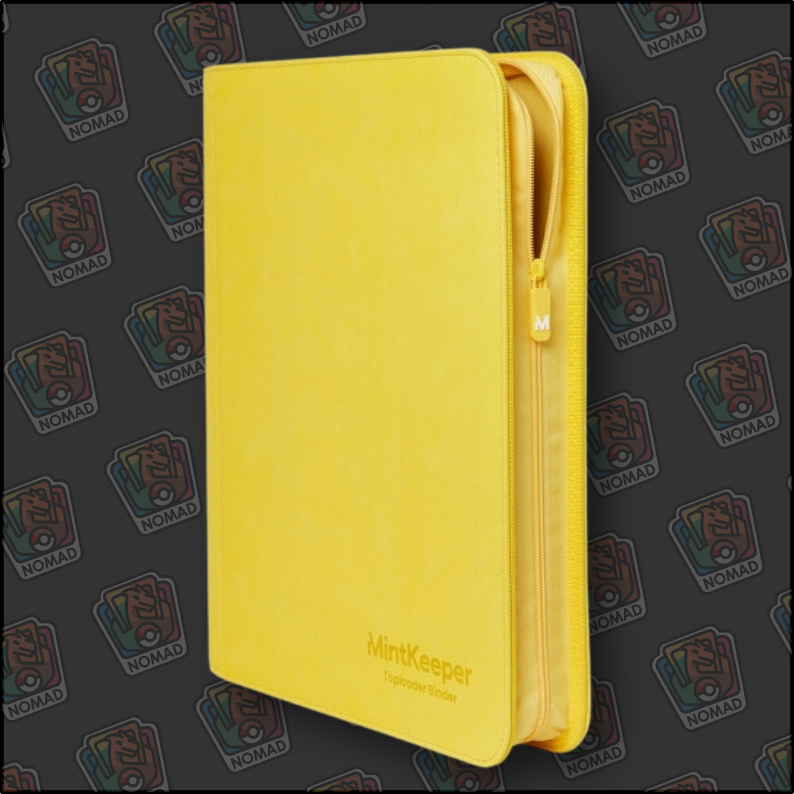 MintKeeper: Premium Zip Toploader Binder - 9 Pocket