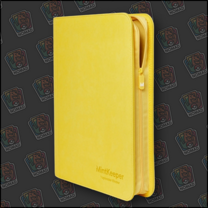 MintKeeper: Premium Zip Toploader Binder - 9 Pocket